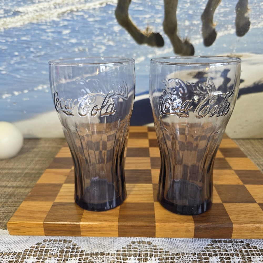 Coca Cola Glass Set - Clear
